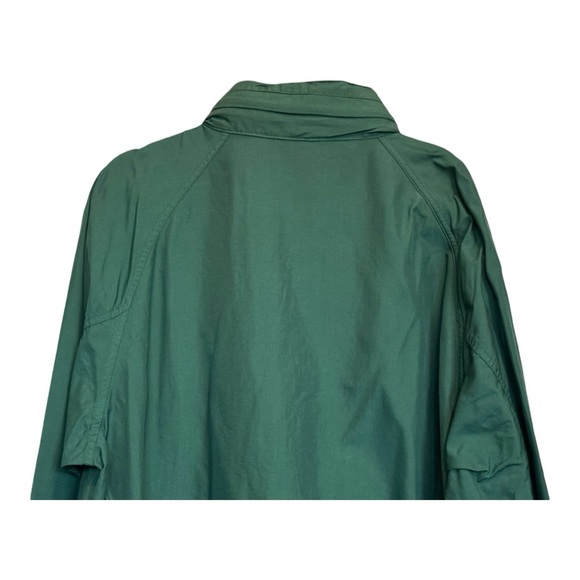 Structure Mens Size XL Zip Up Jacket Green Hidden Hood Adjustable Very Nice - Picture 14 of 15